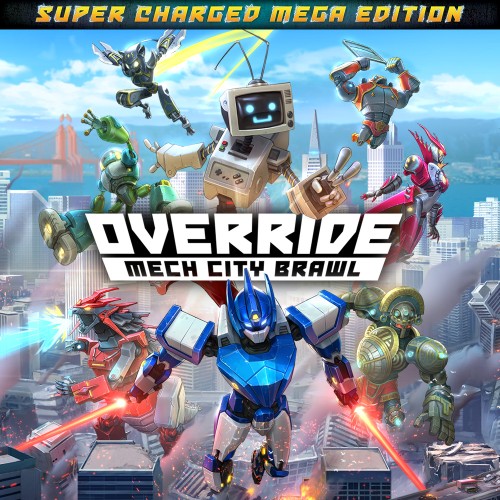 xci，践踏：机械城乱斗 超激战版 Override: Mech City Brawl – Super Charged Mega Edition， Override: Mech City Brawl – Super Charged Mega Edition，中文，下载