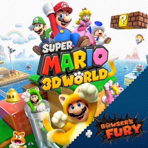 nsp，超级马力欧 3D世界 ＋ 狂怒世界 Super Mario 3D World + Bowser's Fury，Super Mario 3D World + Bowser's Fury，中文，下载，补丁