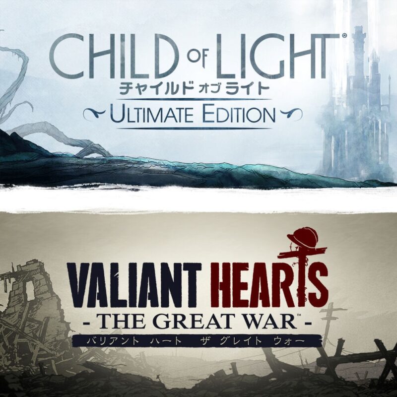 nsp，xci，光之子 豪华版 + 勇敢的心：世界大战 Child of Light Ultimate Edition + Valiant Hearts: The Great War，Child of Light Ultimate Edition + Valiant Hearts: The Great War，中文，下载