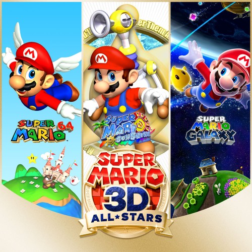 nsp，超级马力欧3D 收藏辑 Super Mario 3D All – Stars，Super Mario 3D All – Stars，xci整合，魔改，中文，下载，补丁