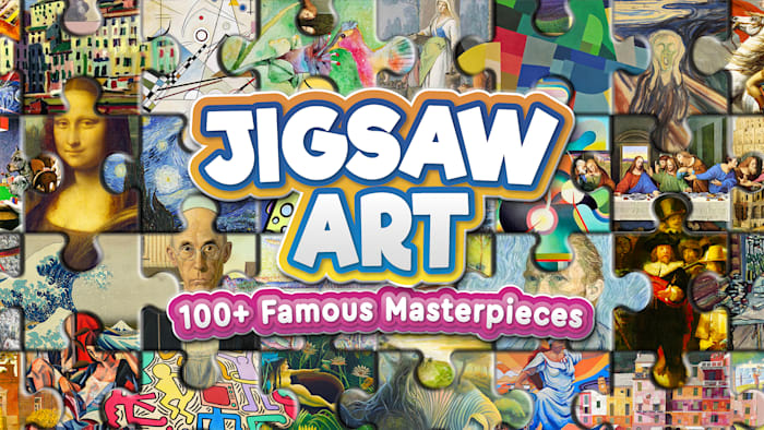 nsz，艺术拼图：100+多幅著名杰作 Jigsaw Art: 100+ Famous Masterpieces，Jigsaw Art: 100+ Famous Masterpieces，中文，下载，补丁