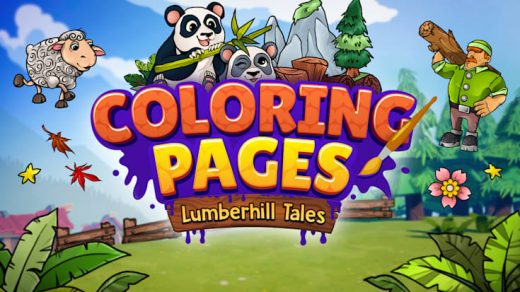 nsz，着色书：木匠山的故事 Coloring Pages: Lumberhill Tales， Coloring Pages: Lumberhill Tales，dlc，补丁，中文，下载