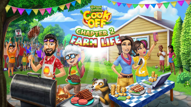 nsz，中文，下载，Virtual Families Cook Off：Chapter 2 Farm Life，虚拟家庭煮饭2