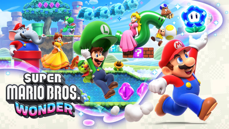 nsp，中文，下载，Super Mario Bros Wonder，超级马力欧兄弟 惊奇，补丁