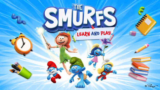 nsz，中文，下载，蓝精灵：学习与玩耍，The Smurfs Learn and Play