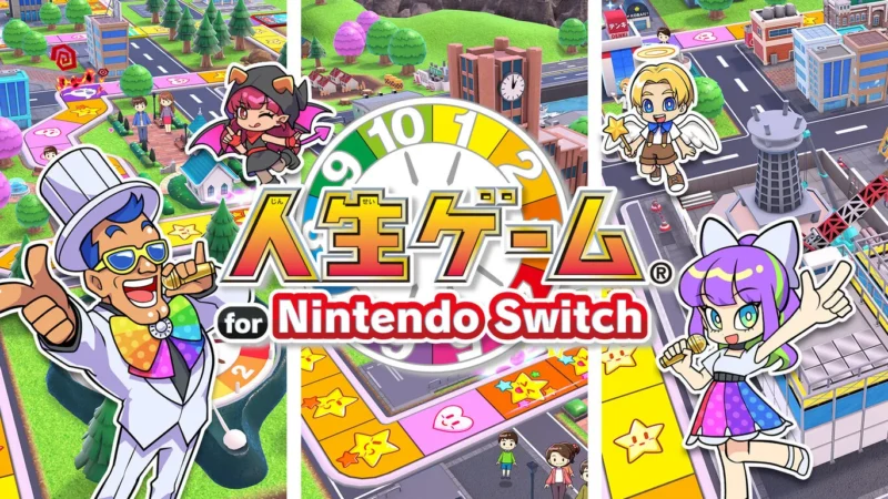 人生ゲーム for Nintendo Switch，人生游戏，nsz，中文，下载，补丁，dlc