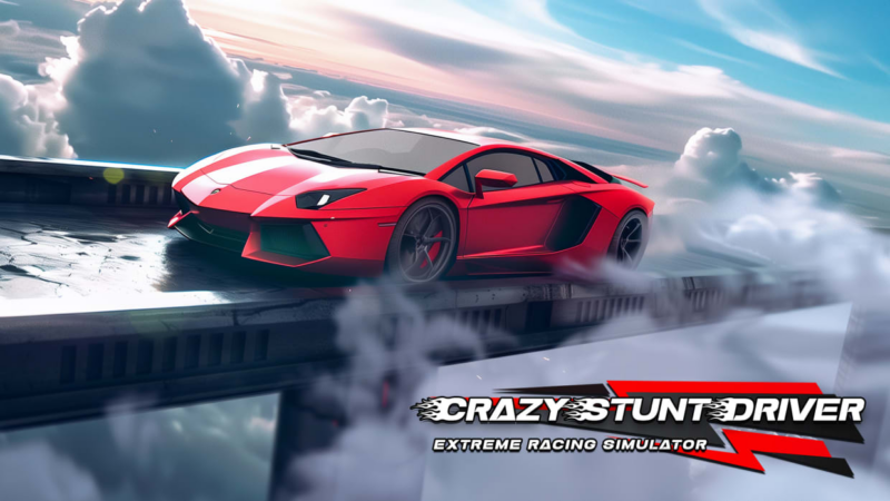 nsp，中文，下载，疯狂特技车手：极限赛车模拟器，Crazy Stunt Driver: Extreme Racing Simulator